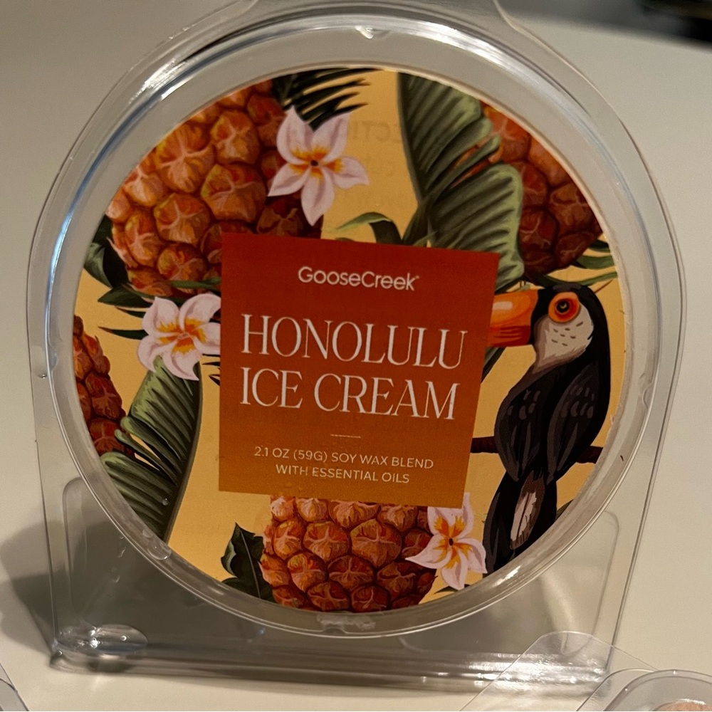 Goose Creek Honolulu Ice Cream Scented Wax Melt - Tropical Pineapple